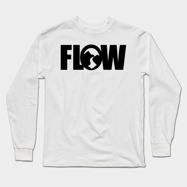 mountain flow Long Sleeve T-Shirt by pholange